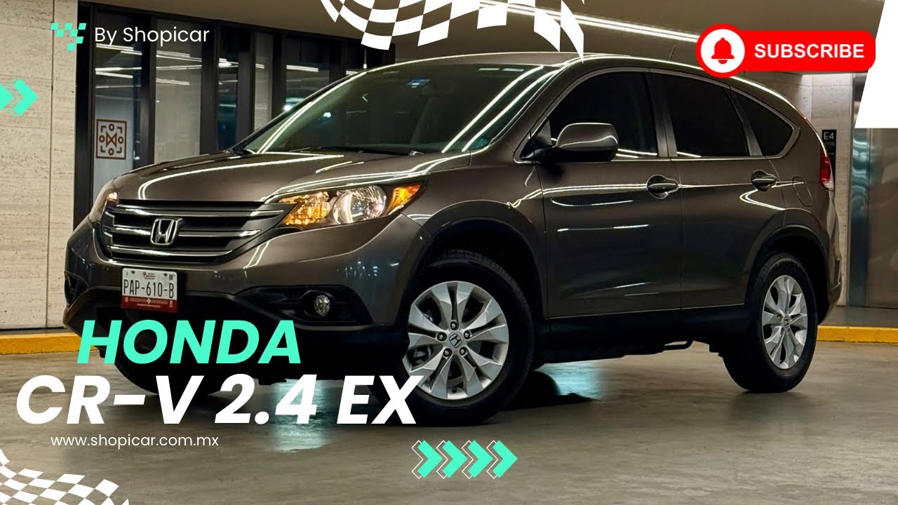 Honda CR-V 2.4 Ex Premium Modelo 2014 | By Shopicar #crv #honda a