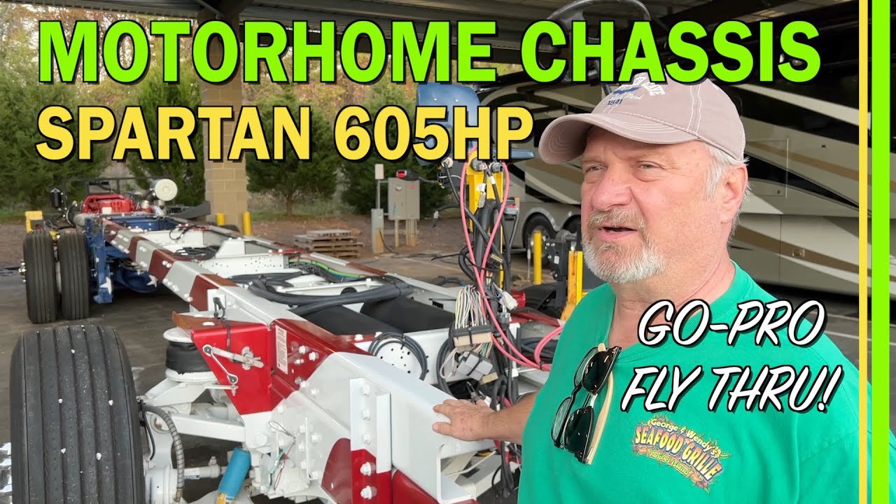 BARE SPARTAN K3 650HP MOTORHOME CHASSIS | GOPRO FLY THROUGH NARRATION | EP205