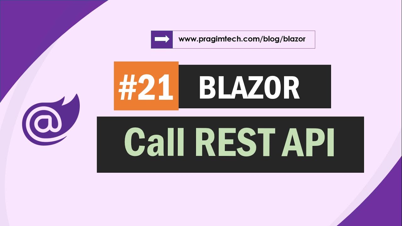 Call REST API from ASP NET Core Blazor