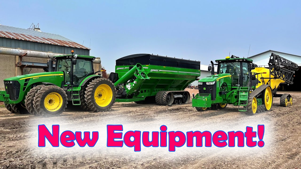 New Farm Equipment Showed Up!