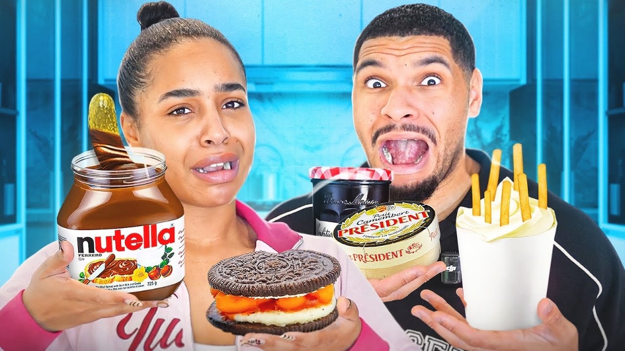 ON TESTE VOS COMBOS DE NOURRITURE CHELOU 🤢