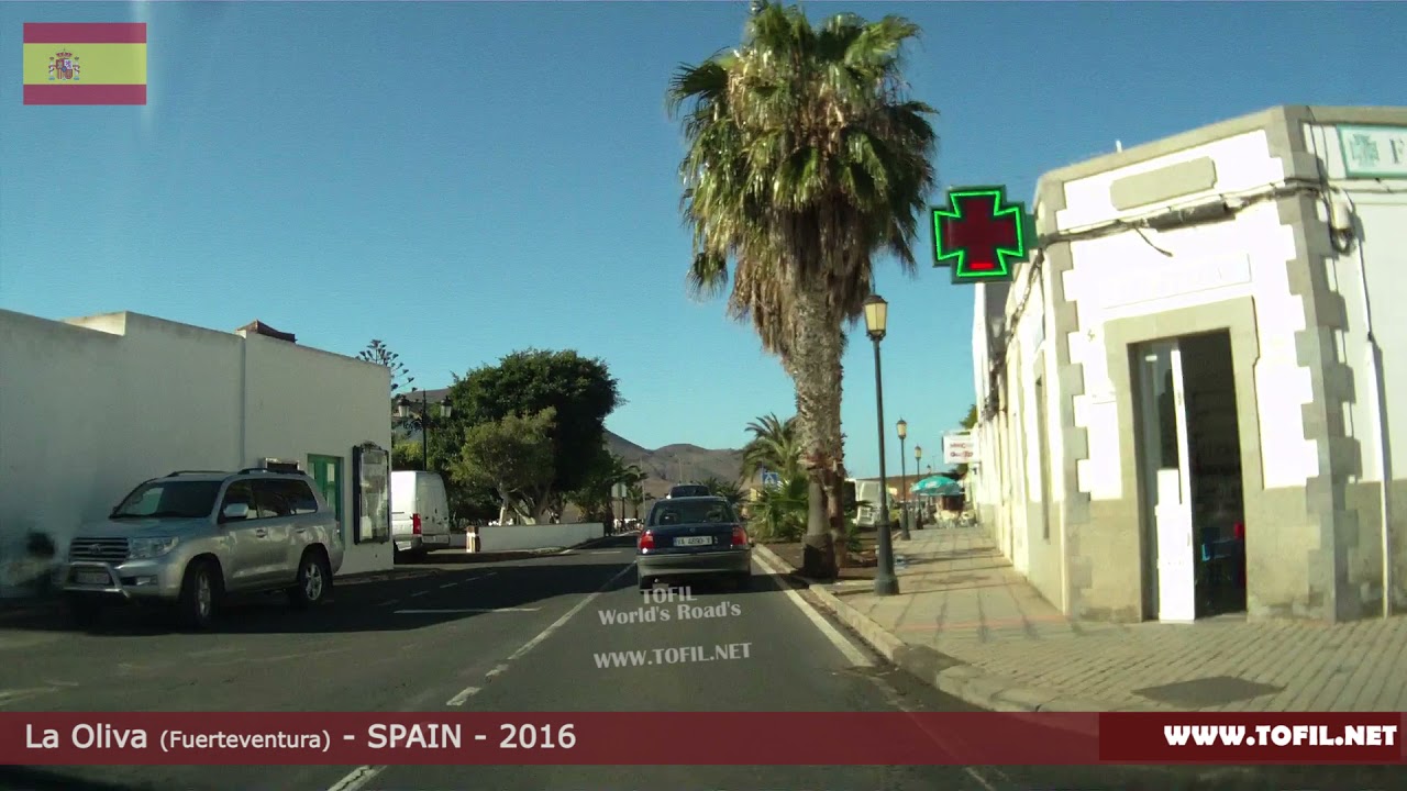 La Oliva ( Fuerteventura ) SPAIN 2016 Dashcam Driving Movies WWW.TOFIL.NET