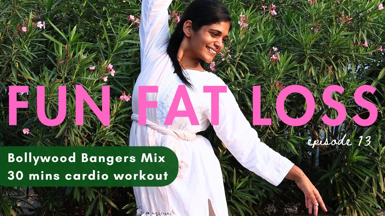 30 Minute Bollywood Cardio Dance Yoga | Beginner Workout | Weightloss At Home | Ep 13. Fun Fat Burn