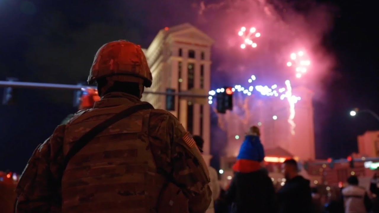 Nevada National Guard bolsters security for Las Vegas New Year's celebration