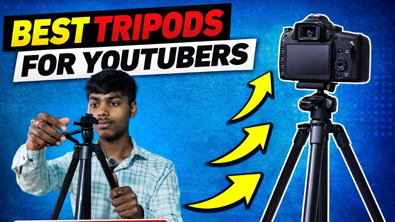 Best Quality Tripod On YouTube Videos| इतना अच्छा 👌 