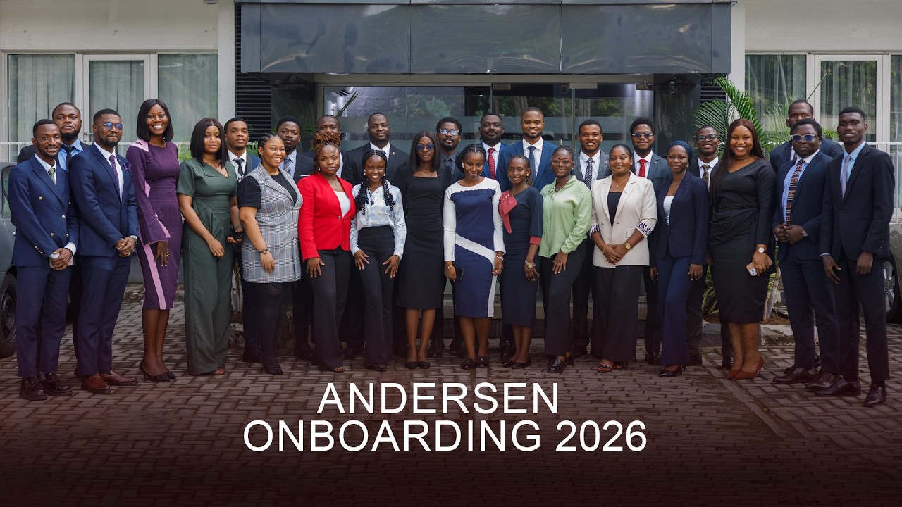 Приём новых сотрудников в Andersen Nigeria в 2026 году | Приветствуем наших новых аналитиков