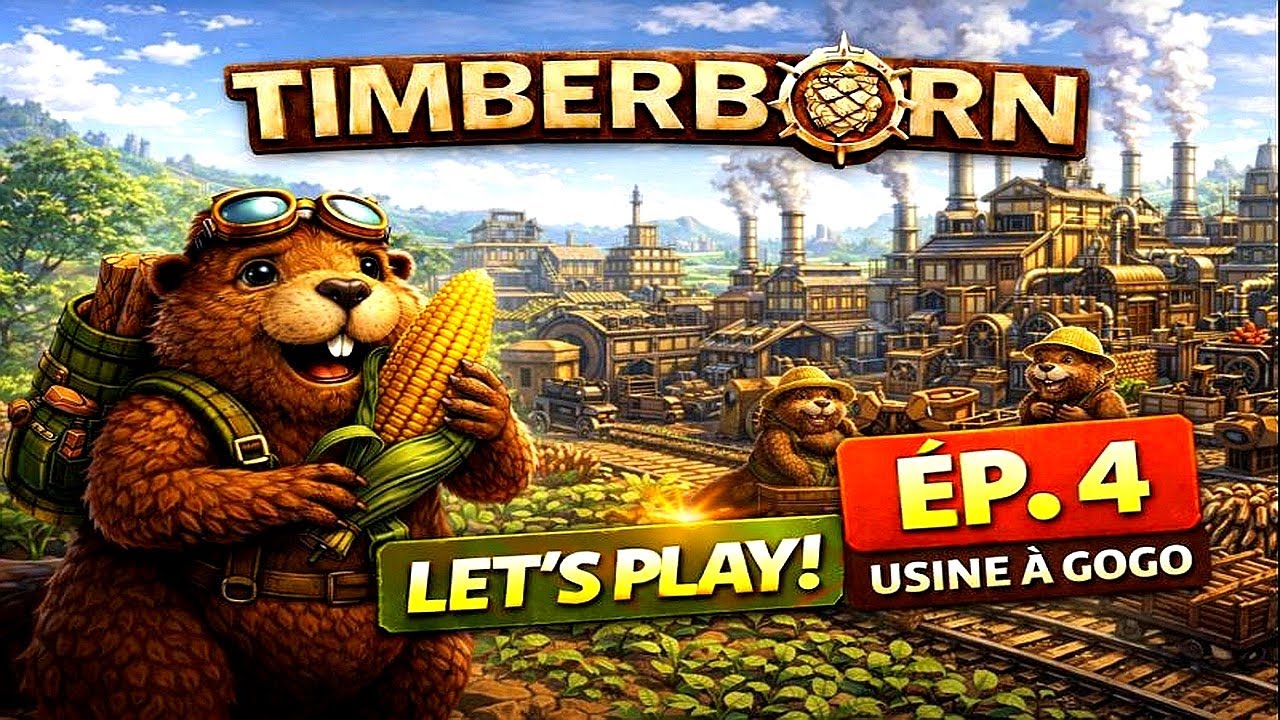 TIMBERBORN – LET’S PLAY | ÉP. 4 – Usine à gogo