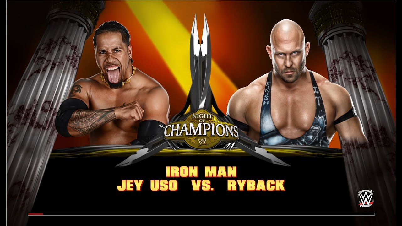 WWE 2k15 Чемпионат Вселенной второй этап Jay Uso 13 - Ryback