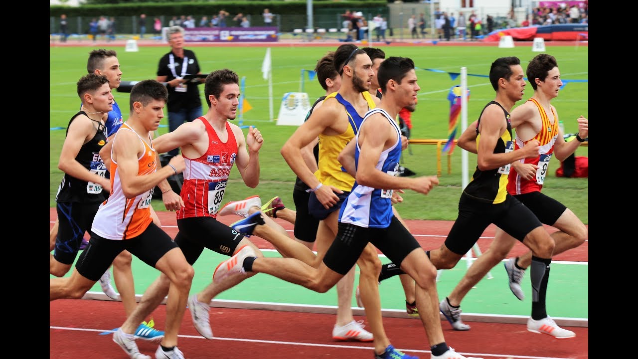800m JUM  - Championnats de France Cadets, Juniors DREUX, Juillet 2017