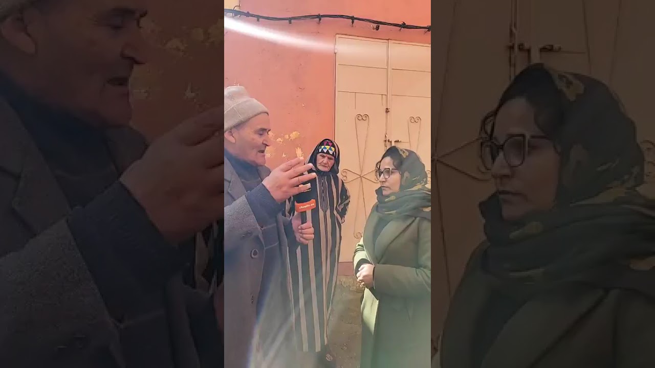 مباشرة من إقليم خريبكة ساكنة حي الطاشرون القديم تدق ناقوس الخطر ديورنا غادي يطيحو بسبب الواد الحار 