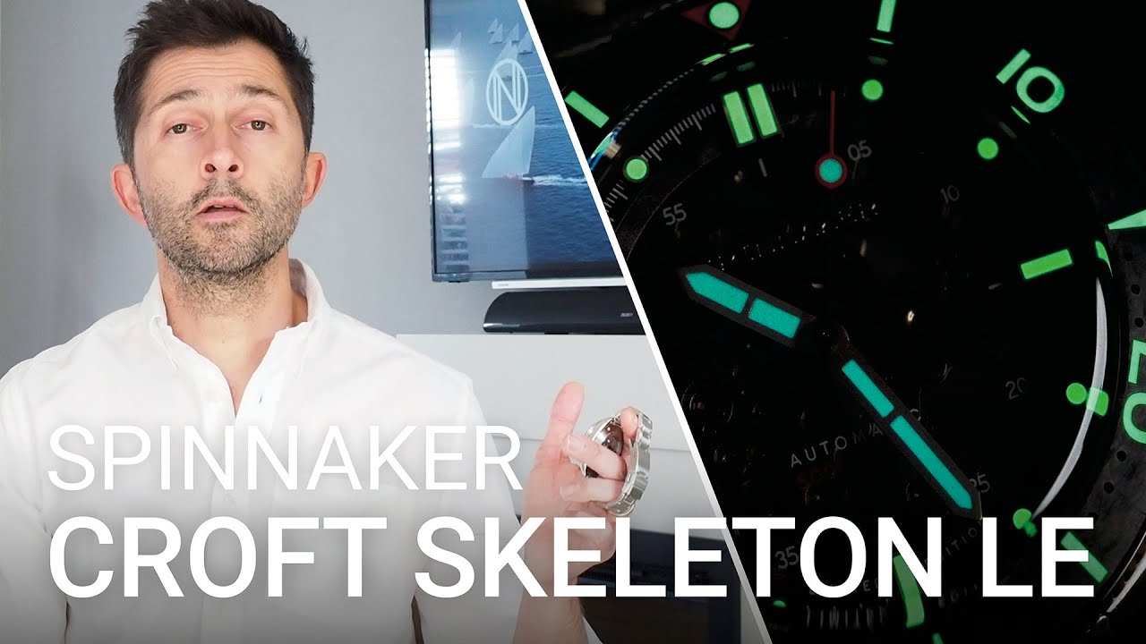 Insane LUME!! SPINNAKER's new Croft Mid-Size Skeleton Limited Edition