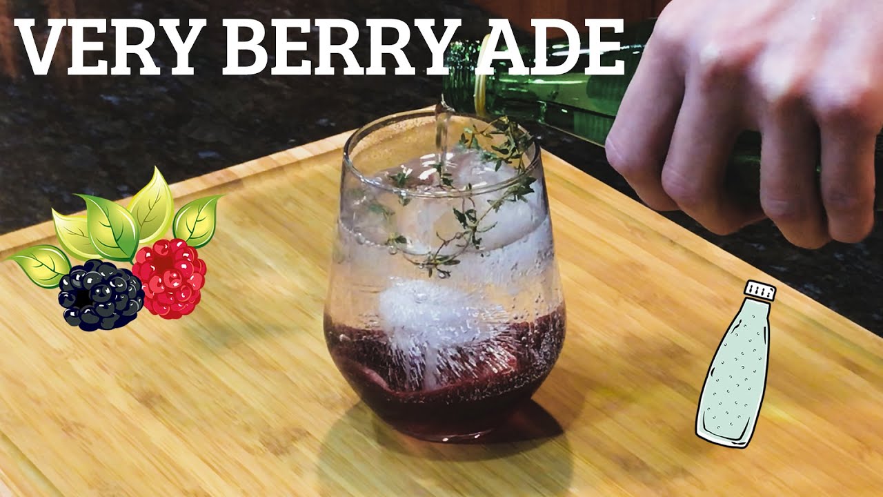 Homemade Very Berry Ade | Berries Syrup | De HomeCafe