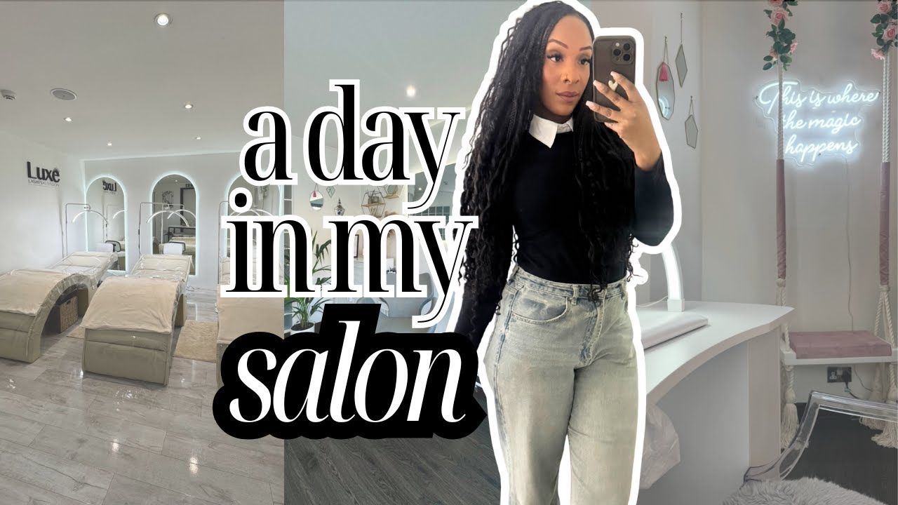 DAY IN THE LIFE OF A LASH BUSINESS OWNER