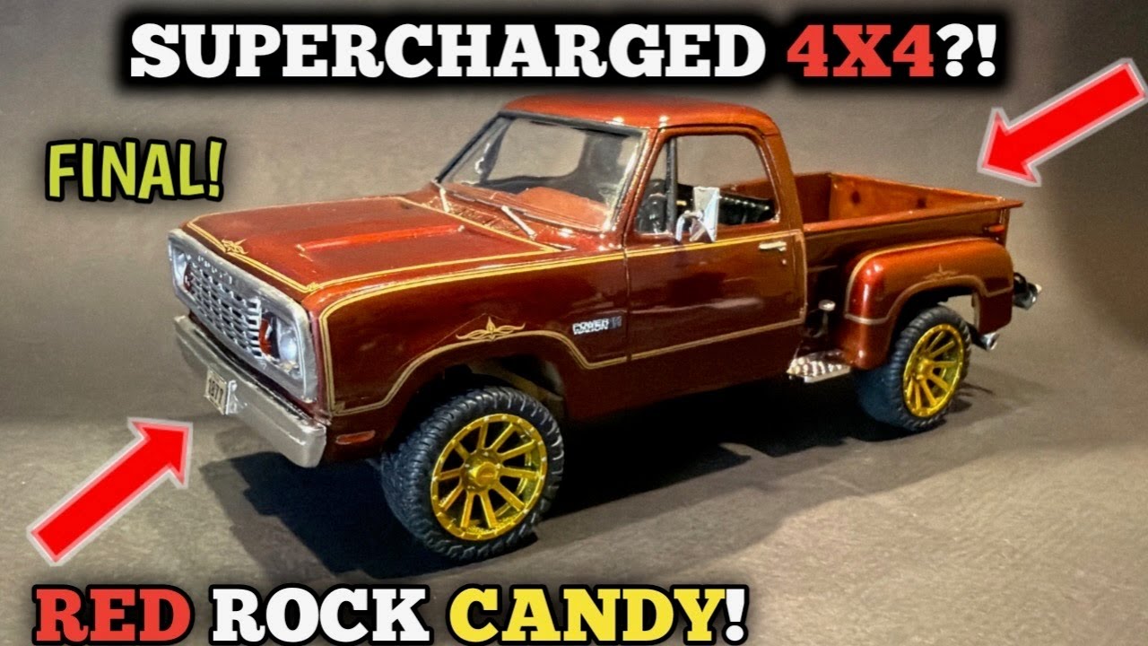 Supercharging a 4x4: Custom Paint & Parts Secrets Revealed! MPC 1977 Dodge Warlock FINAL