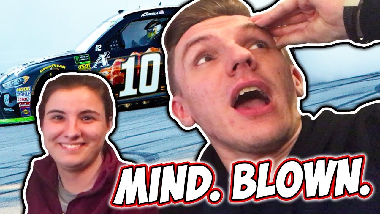 HAVE I TAUGHT HER TOO MUCH?? // NASCAR Heat 3 Racing (ft. GF Jess)