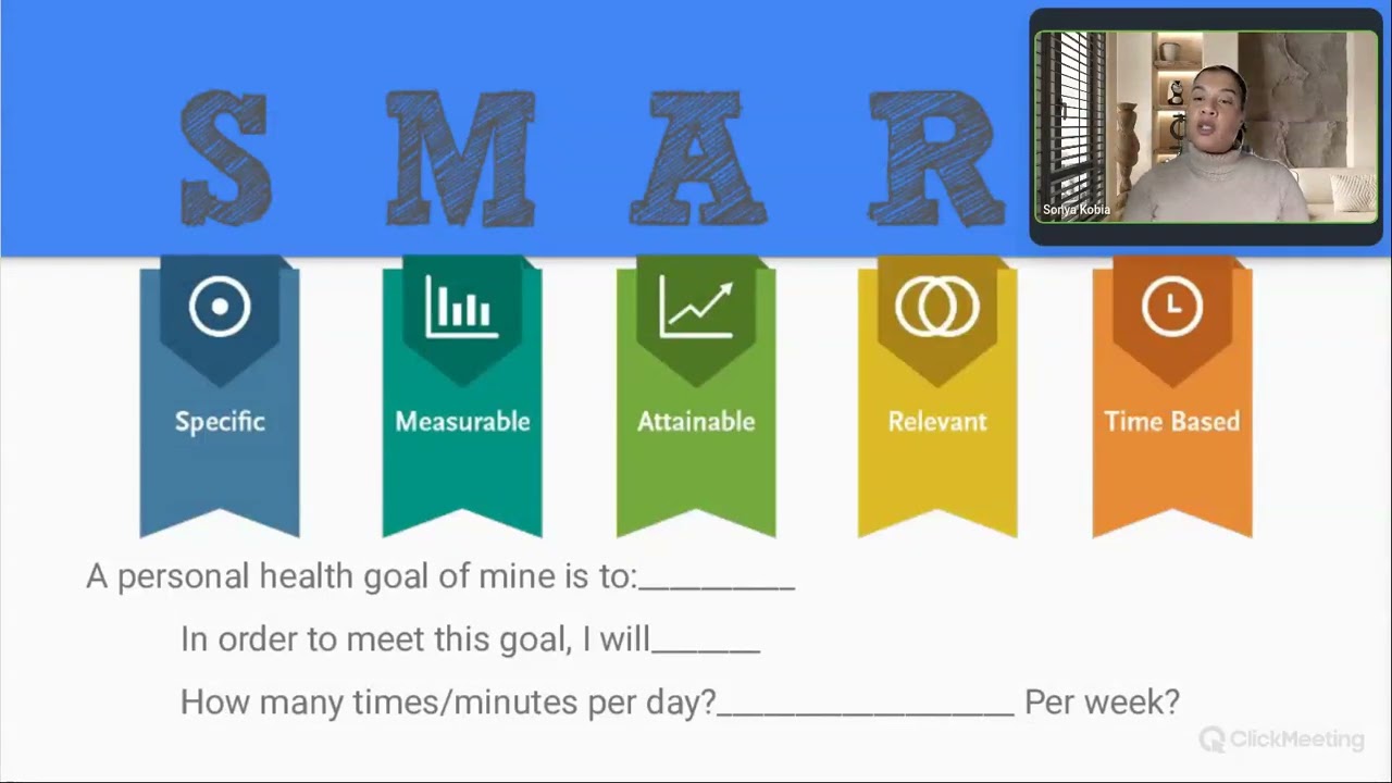 W.O.W. Wednesday - Goal Setting for Better Health