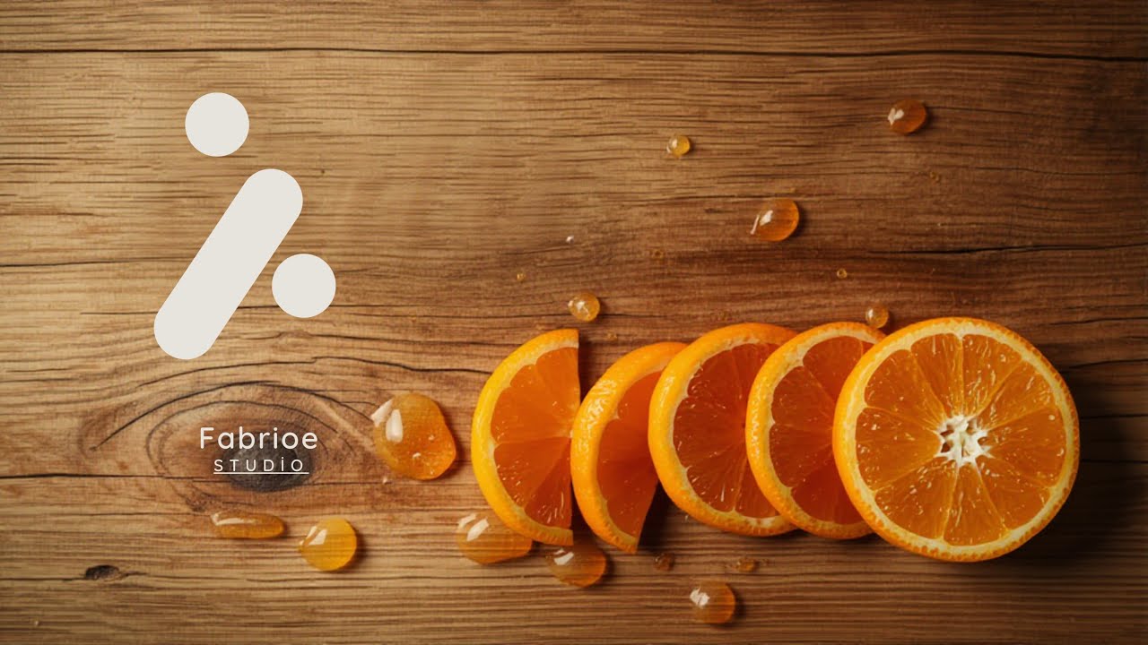 Cutting an Orange on a Wooden Board | Satisfying Slice