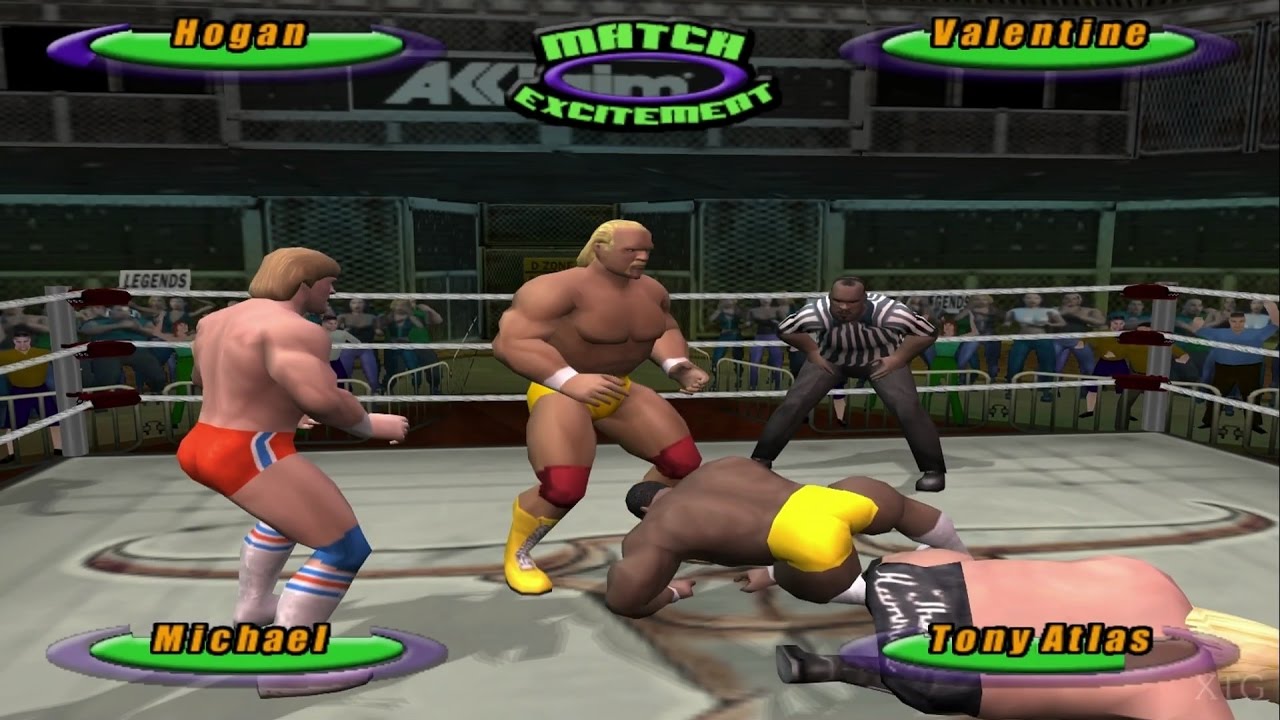 Legends of Wrestling PS2 Gameplay HD (PCSX2)
