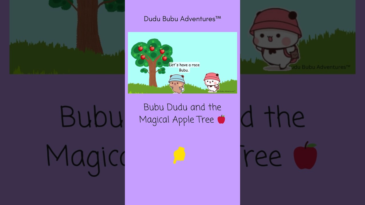 Bubu Dudu and the Magical Apple Tree #shorts #bubududuvideos #bearpanda