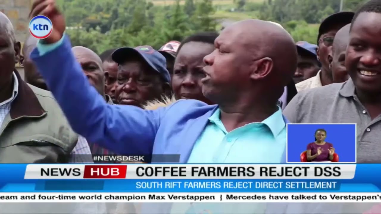 Coffee farmers from the South Rift region direct settlement system by the government