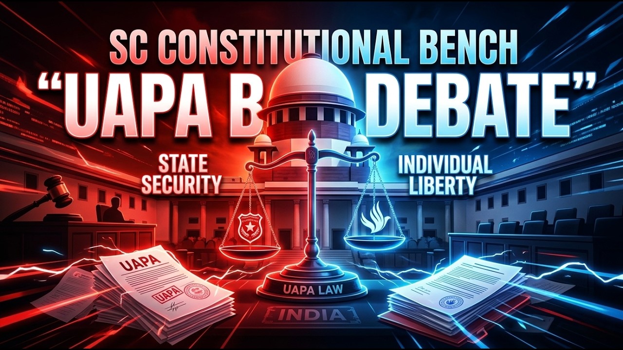 UAPA Bail Debate Explained | Supreme Court vs Liberty