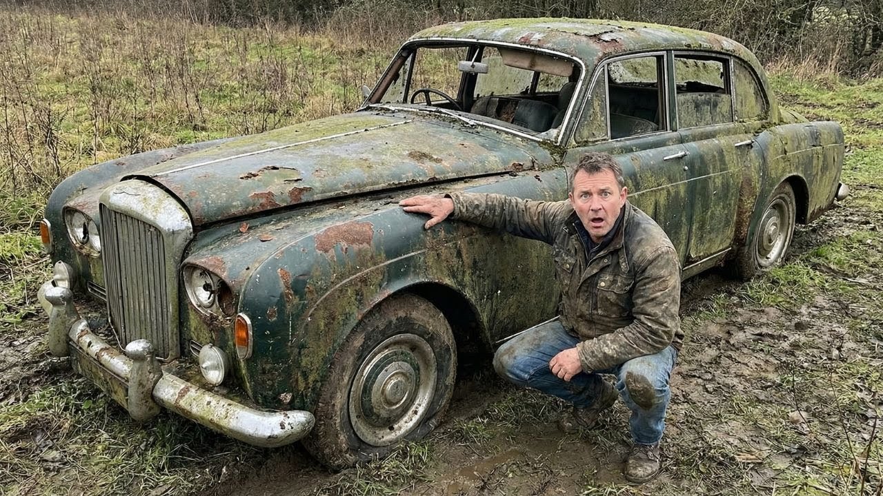 ASMR Restoration | 63 Years Ago  A Bentley S3 Destroy by a Landslide in Jungle | Rebuilt into Luxury