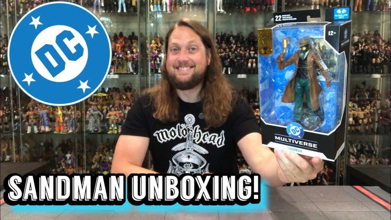 Sandman DC McFarlane Unboxing & Review!