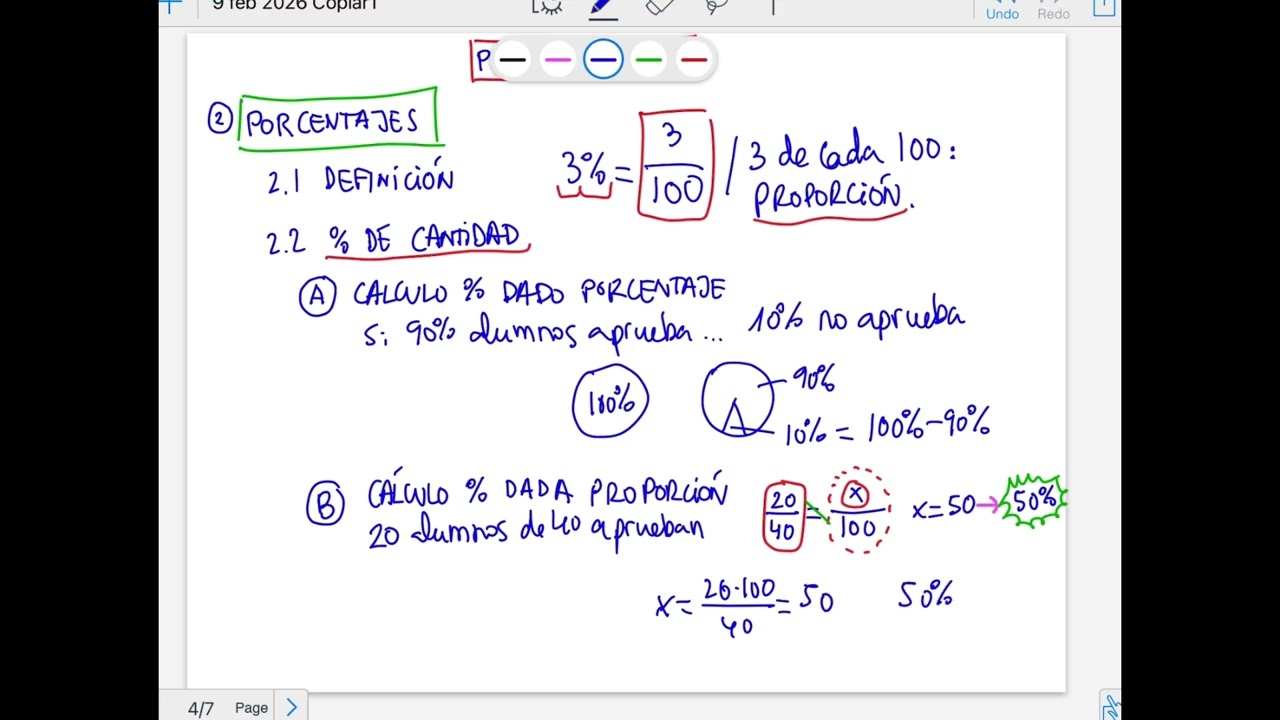 Proporcionalidad 1ºESO