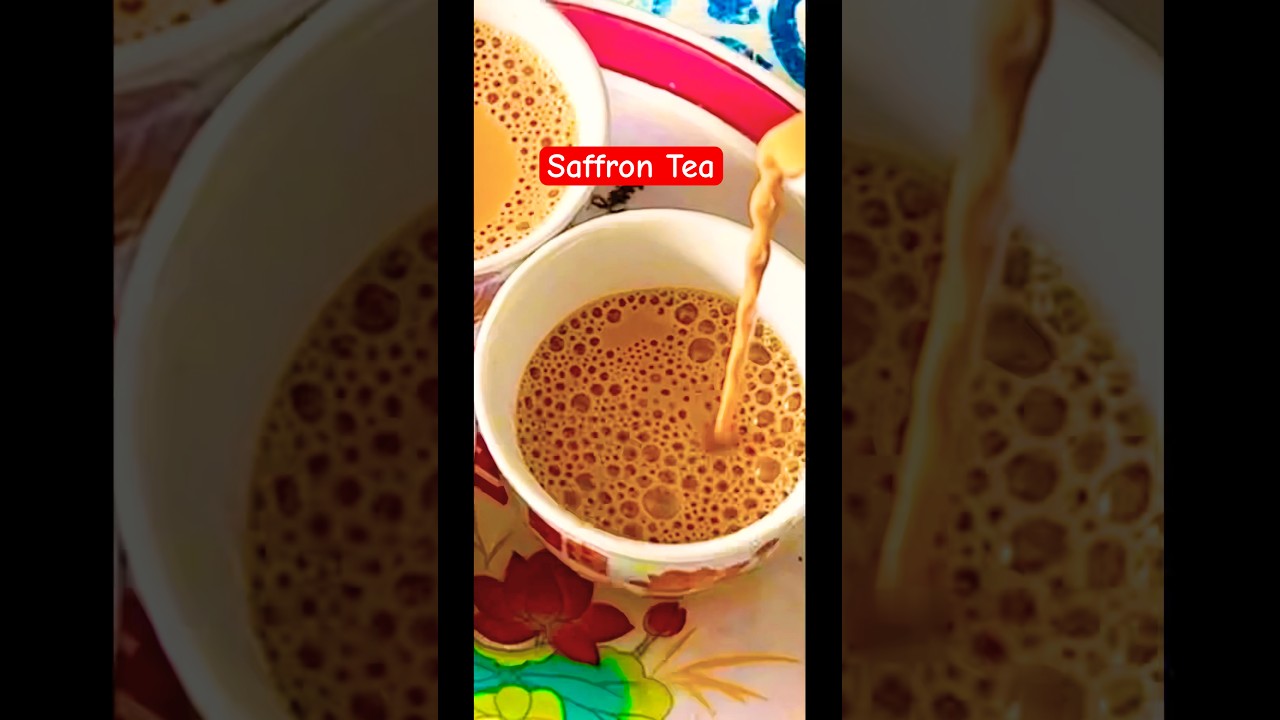 ZAFRANI CHAI (Saffron Tea) | Pista house style ZAFRANI Chai