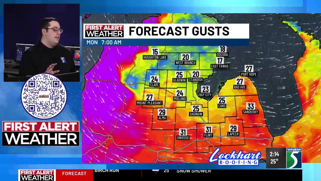 Lake-Effect snow development for the weekend and beyond....