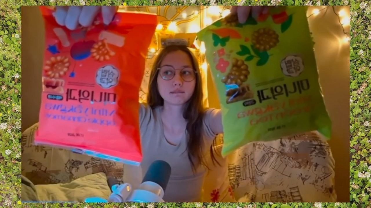 печенье Якква [корейское печенье] пробуем!