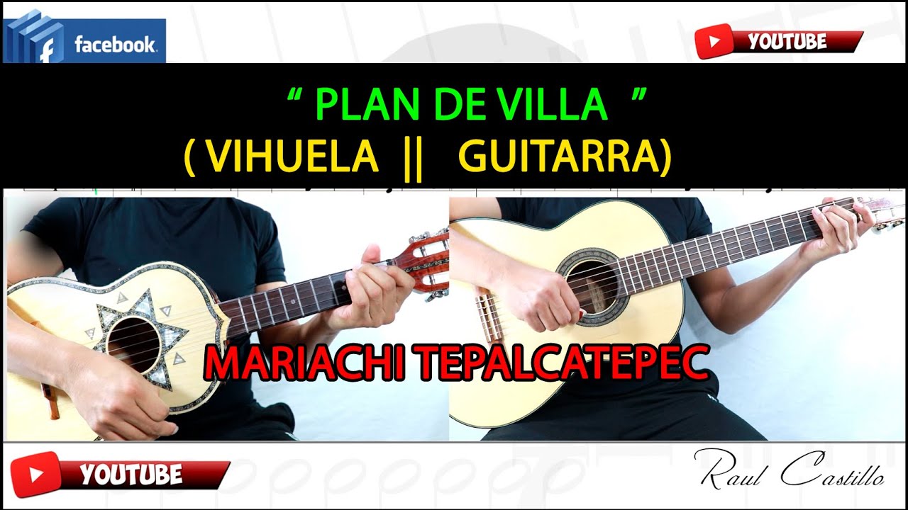 PLAN DE VILLA || VIHUELA || GUITARRA