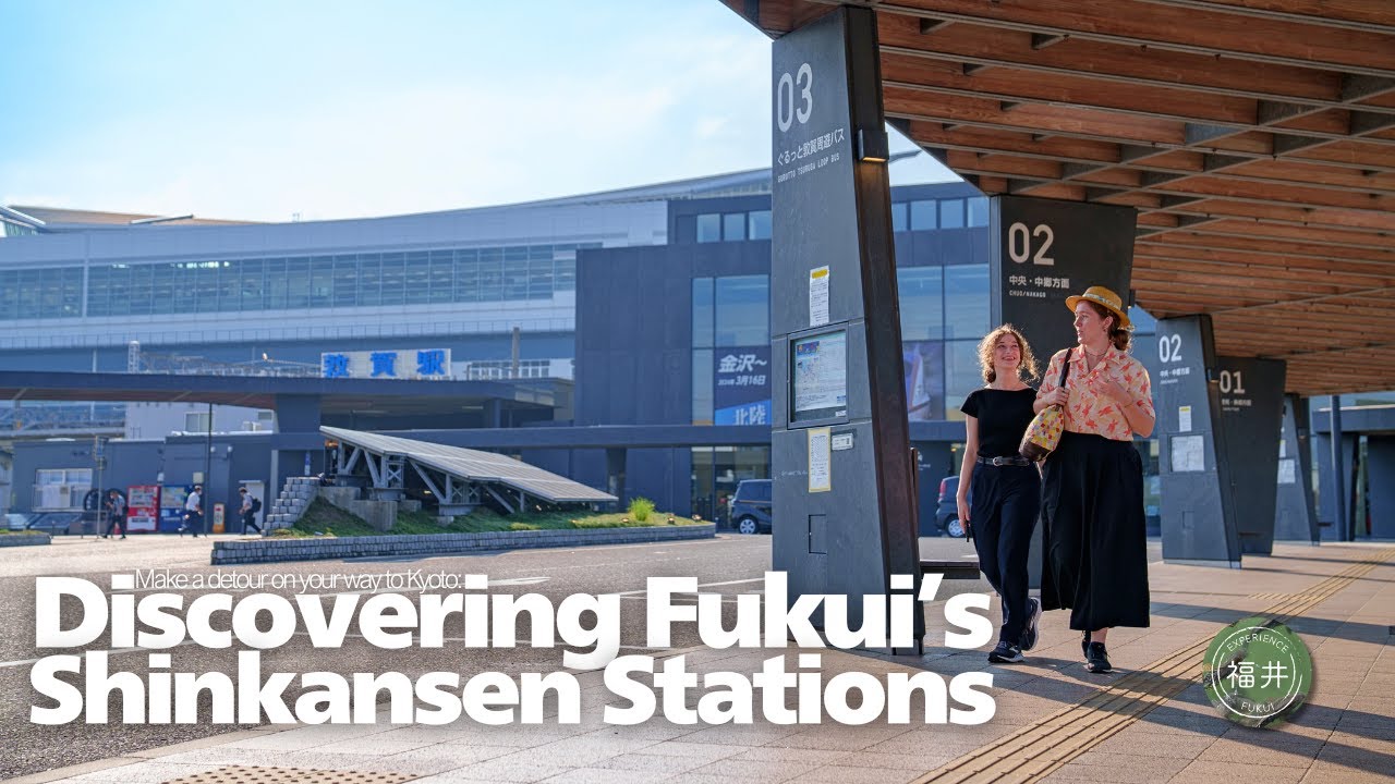 Make a detour on you way to Kyoto: discovering Fukui's #shinkansen  stations 🚅 #fukui #jreast