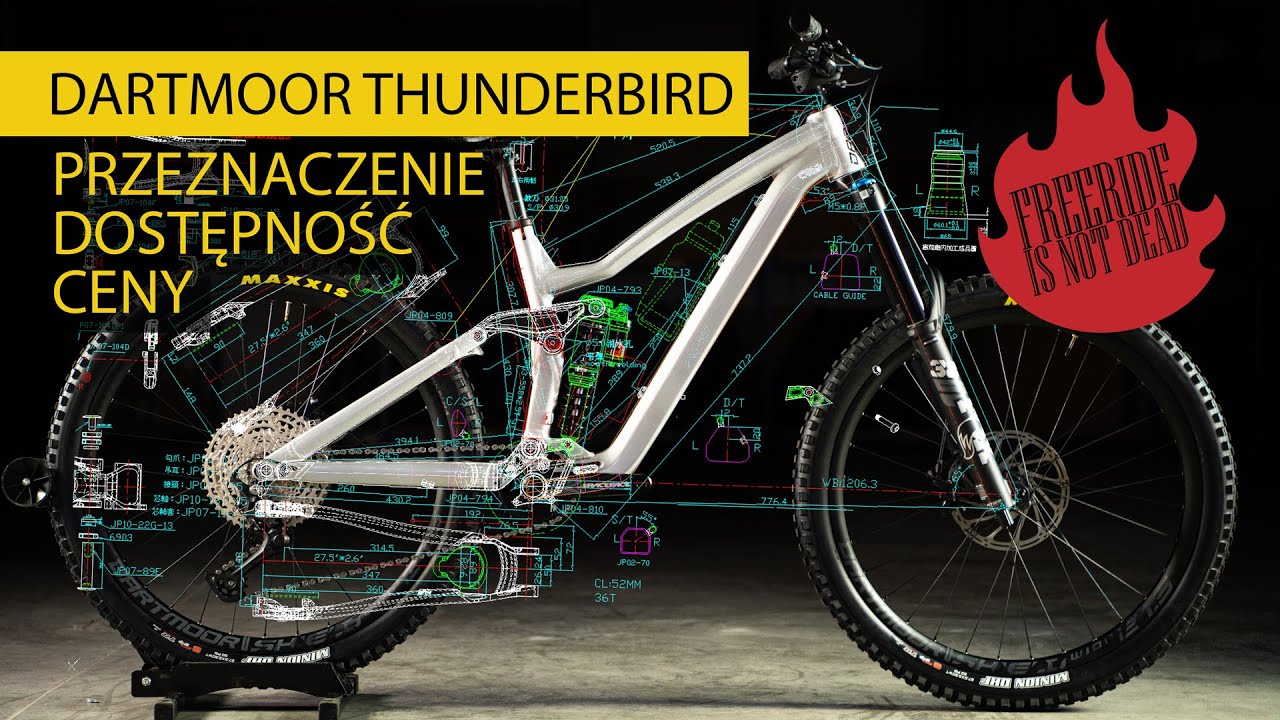 Wszystko o Thunderbirdach - Freeridowy rower od Dartmoora.