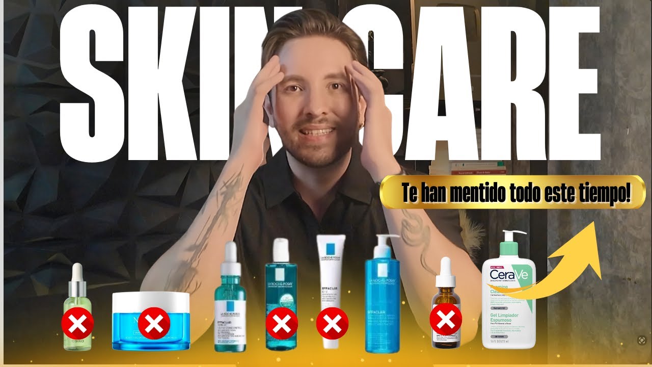 Skincare masculino: Los UNICOS Productos que TÚ  Necesitas ACTUALMENTE!