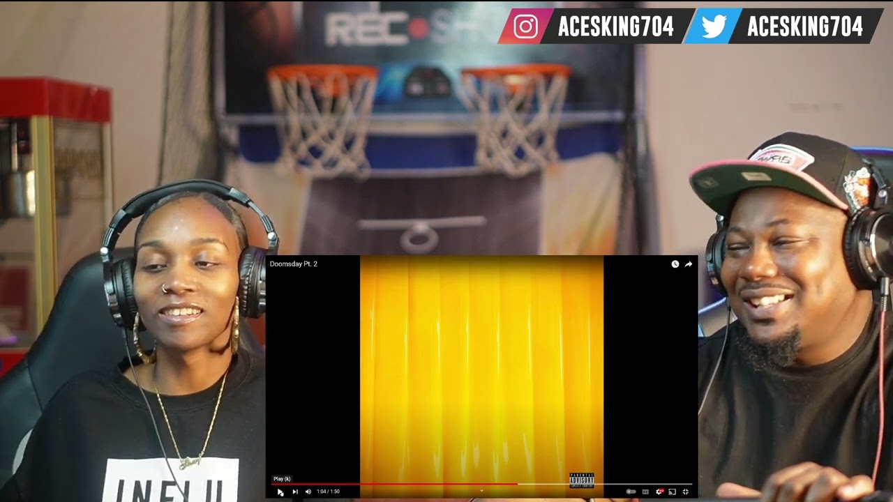 COUPLE REACTS TO! | EMINEM -( Doomsday Pt. 2 ) *REACTION!!!*
