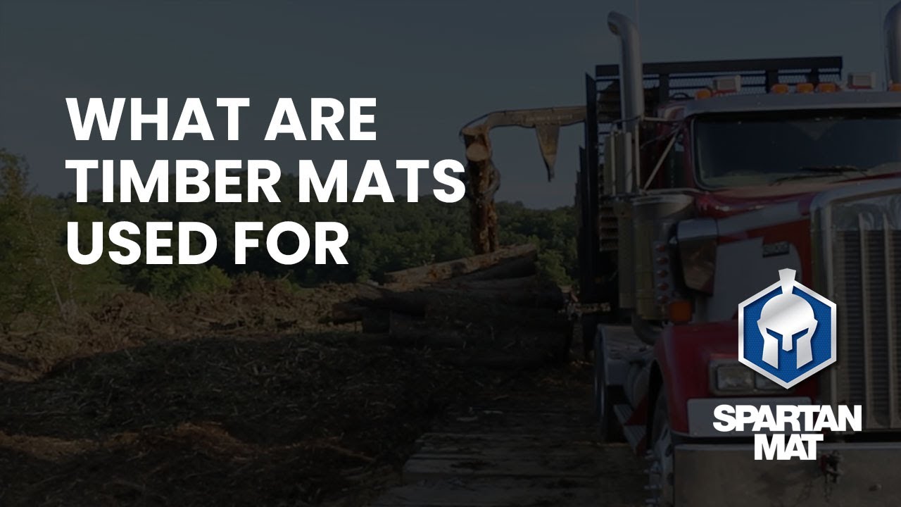 What are timber mats used for?