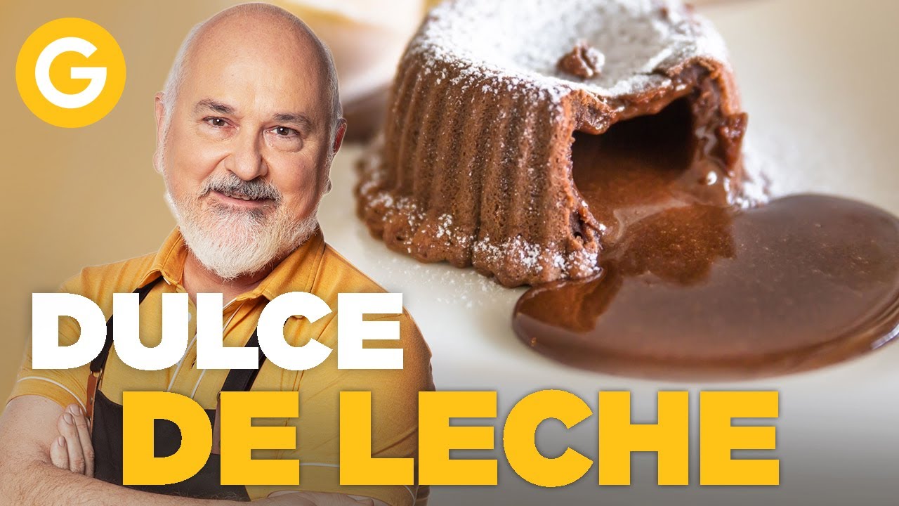 Volcán de dulce de leche ¡una explosión de sabor! de Osvaldo Gross | El Gourmet