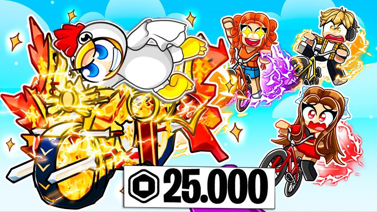Dépensé 250,000 € pour un VÉLO IMMORTEL sur Roblox !