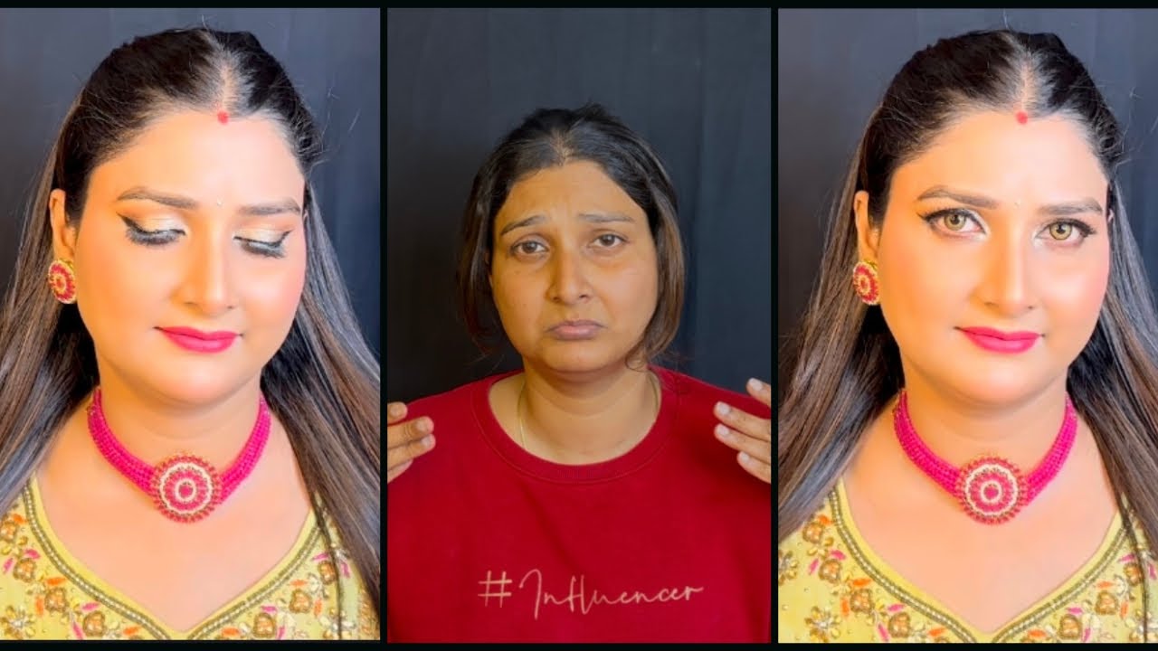 Festive and Wedding Guest Makeup Look 