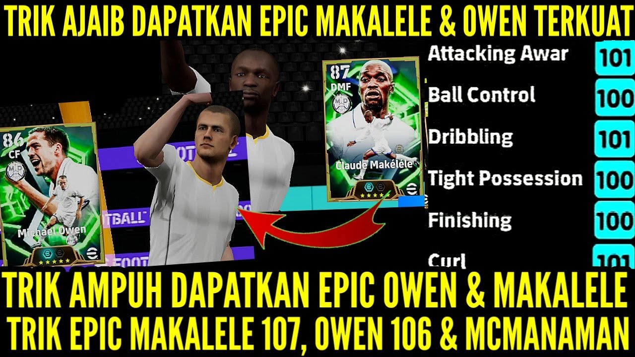 TRIK AMPUH DAPATKAN EPIC MAKALELE 1O7 & 0WEN 1O6 TERKUAT ! TRIK EPIC 0WEN , MAKALELE & MCMANAMAN !