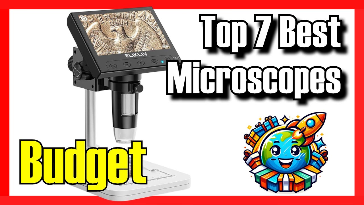 🔬🔥 7 ЛУЧШИХ БЮДЖЕТНЫХ микроскопов на Amazon [2026]✅[Соотношение цены и качества] обзоры микроскопов