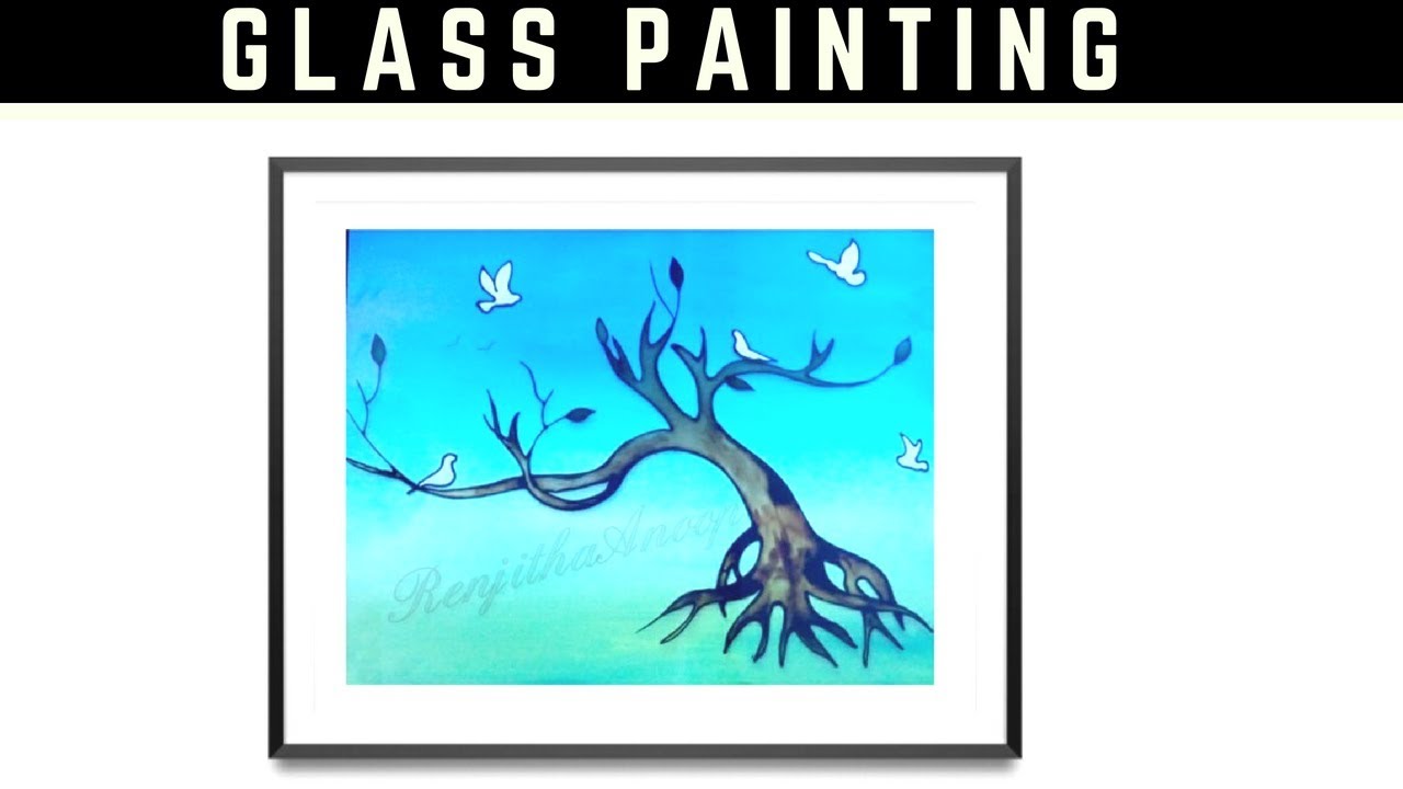 Quick and Easy Glass Painting / How to use Pebeo Vitrail / DIY