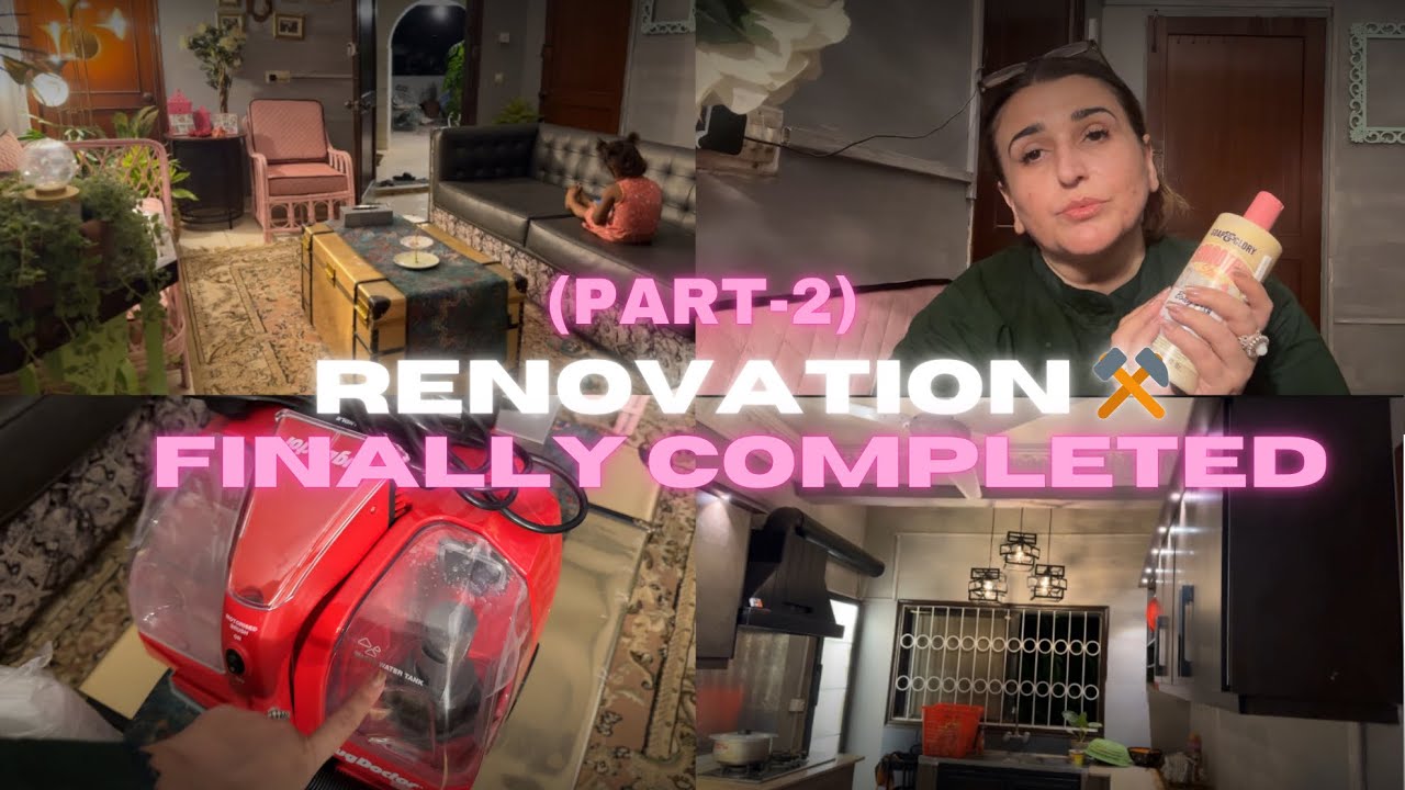 Renovation Hogyi | London Shopping hual | Rug-Doctor Review | Part 2 | Zanjabeel Asim Vlogs