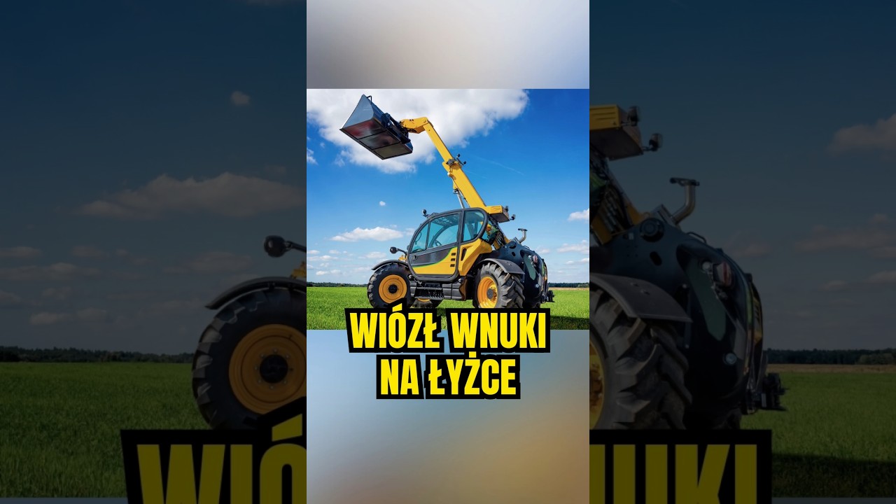 👴 Dziadek wi&oacute;zł małe wnuki na łyżce ładowarki, 7-latek trafił do szpitala 🚑 #piracidrogowi
