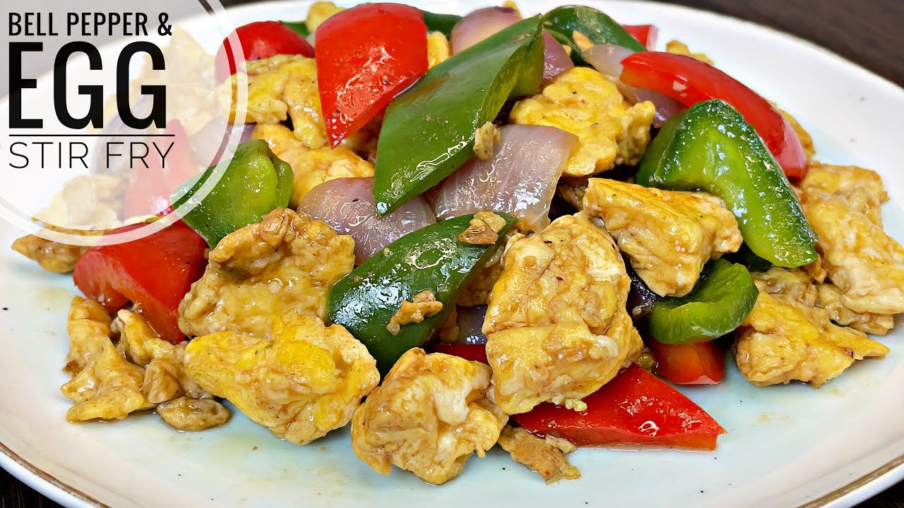 Bell Pepper And Egg Stir Fry Recipe | Healthy, Easy & Very Delicious Recipe For Dinner 🍽 