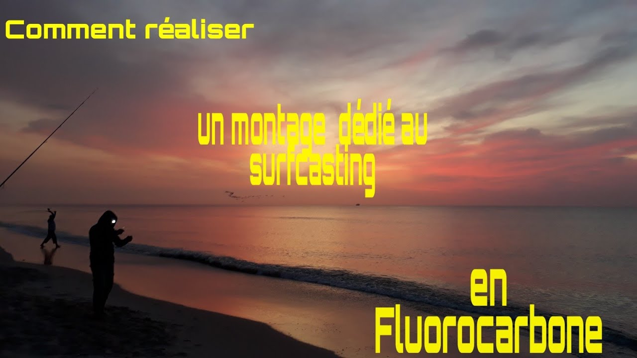 كيفية صنع مونطاج beach ledgering من الفليوروكربون