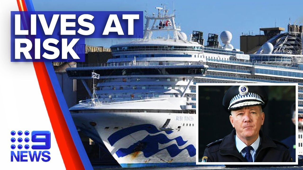 Coronavirus: Calls for Ruby Princess to leave Australia | Nine News Australia