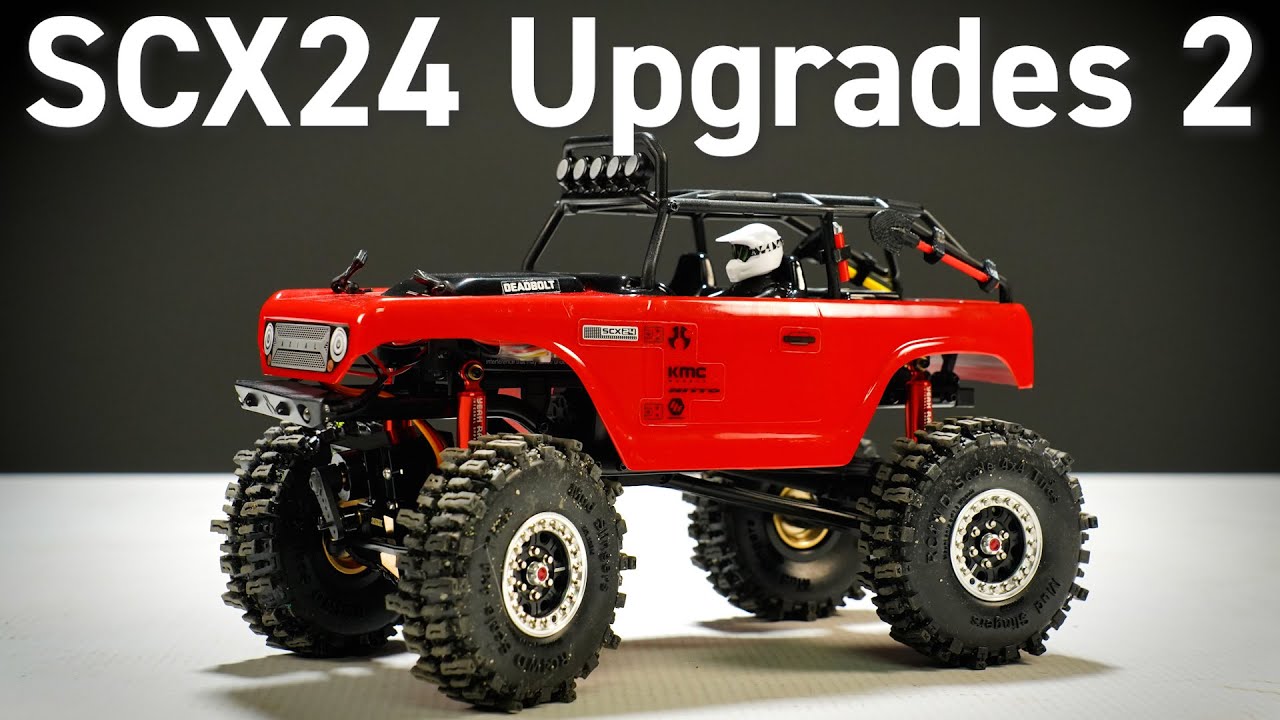Лучшие обновления и аксессуары для SCX24 — Часть 2