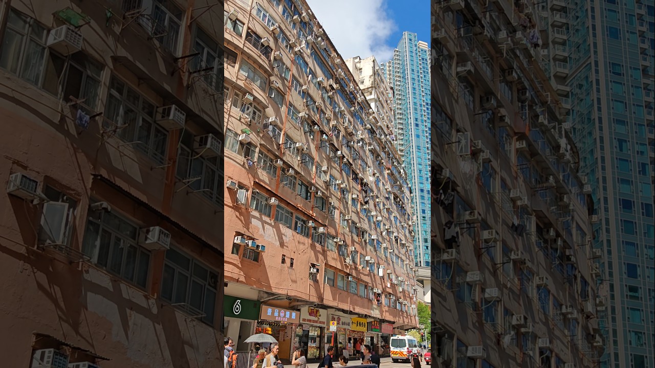 Old Hong Kong, Kwun Tong building lives on #travel #tourist #oldbuilding